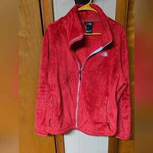 The North Face Women's Vibrant Red Teddy Jacket